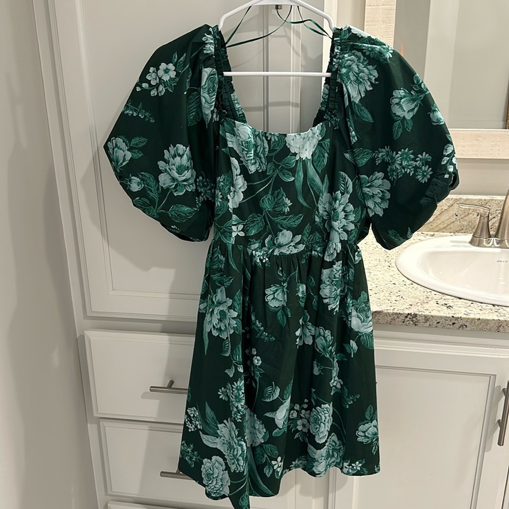 Sugarlips puff sleeve dress